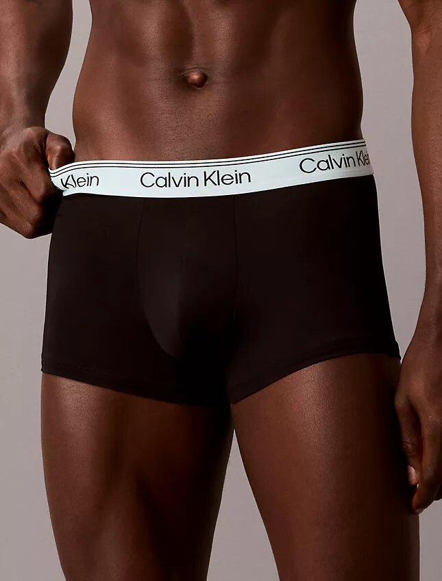 Pack de 3 calzoncillos Low Rise Trunk de microfibra elástica Pack de 3 calzoncillos Low Rise Trunk de microfibra elástica