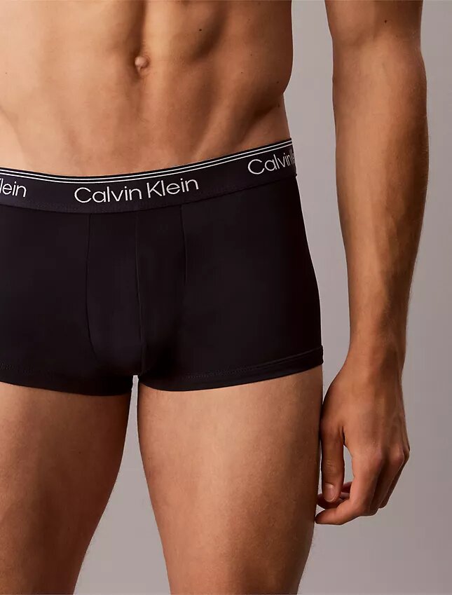 Pack de 3 calzoncillos Low Rise Trunk de microfibra elástica Pack de 3 calzoncillos Low Rise Trunk de microfibra elástica