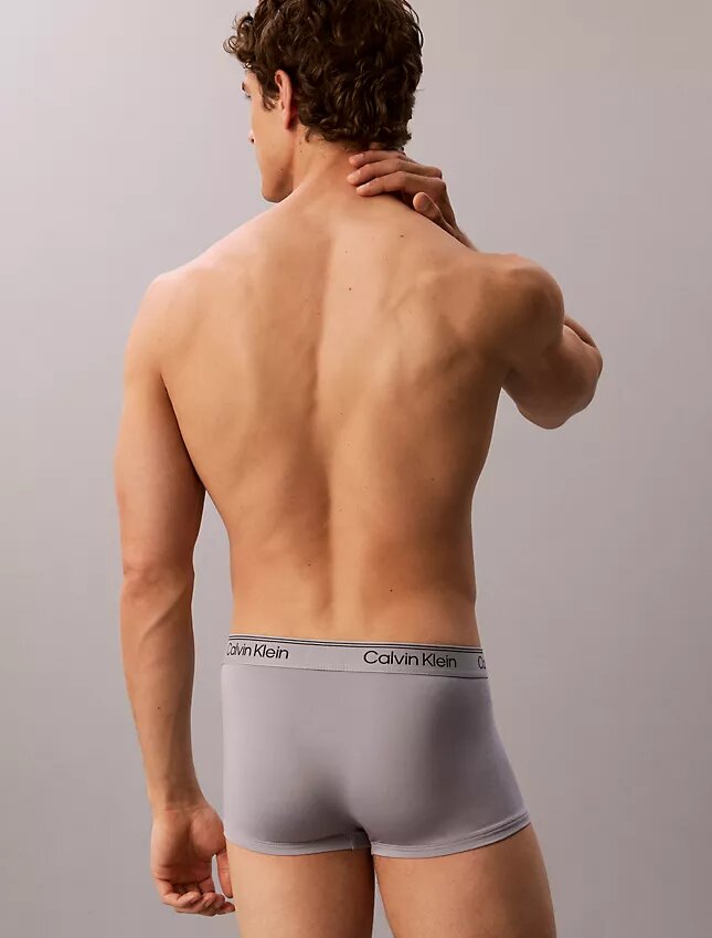 Pack de 3 calzoncillos Low Rise Trunk de microfibra elástica Pack de 3 calzoncillos Low Rise Trunk de microfibra elástica