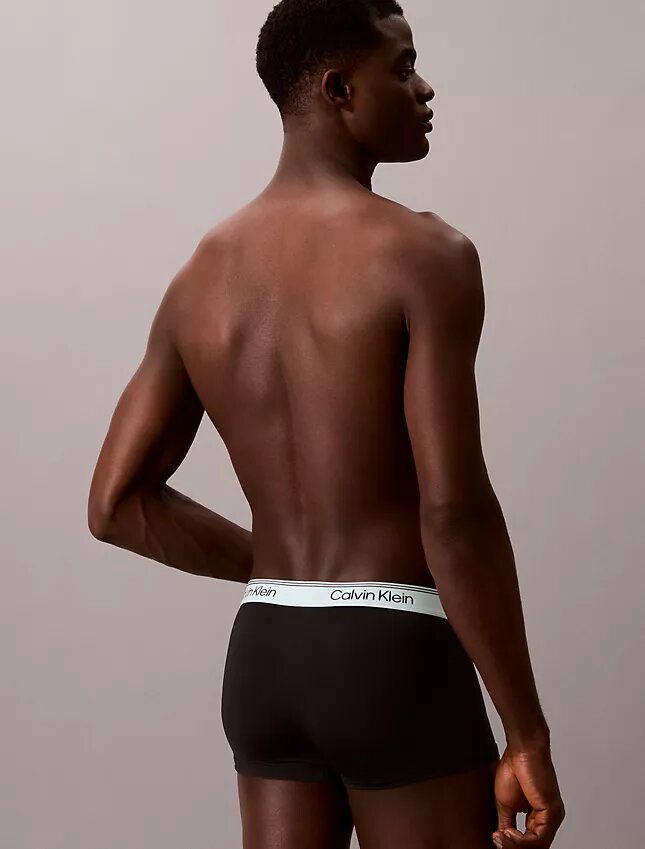 Pack de 3 calzoncillos Low Rise Trunk de microfibra elástica Pack de 3 calzoncillos Low Rise Trunk de microfibra elástica