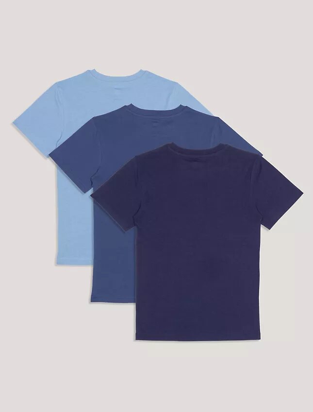 Pack de 3 camisetas clásicas para niños Pack de 3 camisetas clásicas para niños