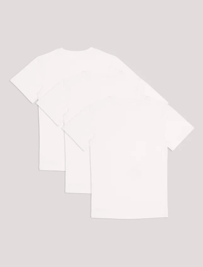 Pack de 3 camisetas clásicas para niños Pack de 3 camisetas clásicas para niños