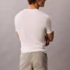 Pack de 3 camisetas de cuello en V de corte ajustado en mezcla Cotton Stretch Pack de 3 camisetas de cuello en V de corte ajustado en mezcla Cotton Stretch