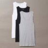 Pack de 3 camisetas sin mangas Cotton Classics Pack de 3 camisetas sin mangas Cotton Classics