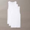 Pack de 3 camisetas sin mangas Cotton Classics Pack de 3 camisetas sin mangas Cotton Classics