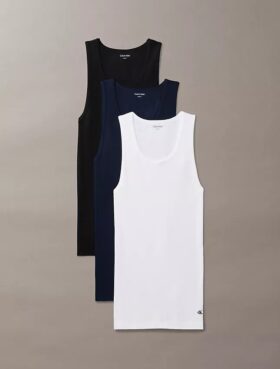 Pack de 3 camisetas sin mangas Cotton Classics