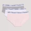 Pack de 3 Hipster de algodón Cotton Stretch para niñas Pack de 3 Hipster de algodón Cotton Stretch para niñas