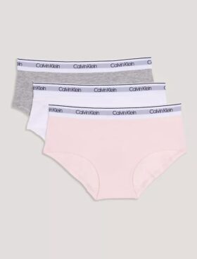 Pack de 3 Hipster de algodón Cotton Stretch para niñas