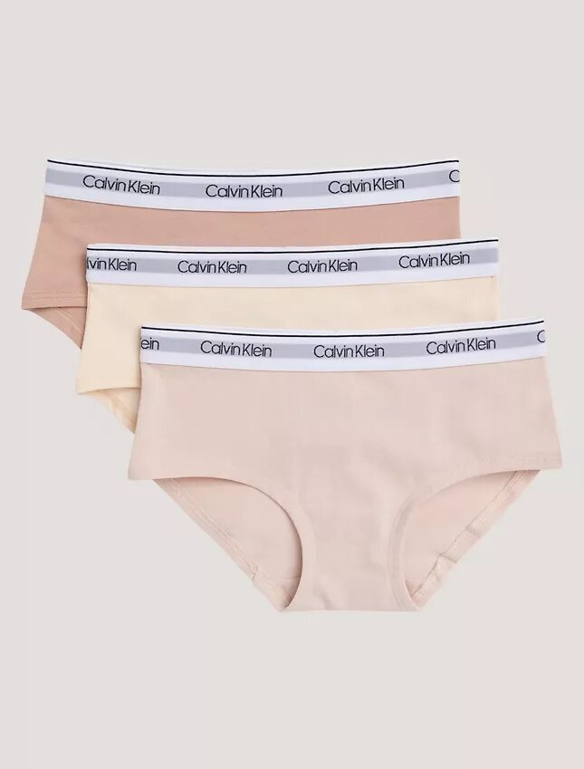 Pack de 3 Hipster de algodón Cotton Stretch para niñas Pack de 3 Hipster de algodón Cotton Stretch para niñas