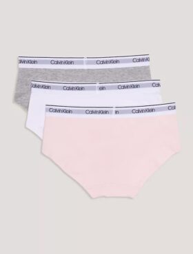 Pack de 3 Hipster de algodón Cotton Stretch para niñas