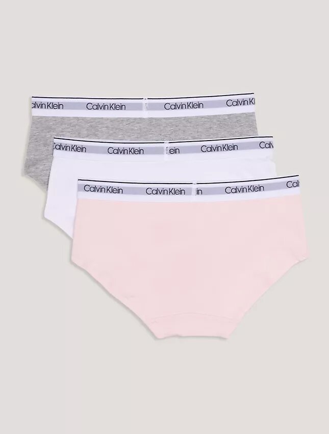 Pack de 3 Hipster de algodón Cotton Stretch para niñas Pack de 3 Hipster de algodón Cotton Stretch para niñas