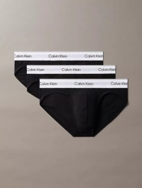 Pack de 3 slips ajustados Cotton Stretch de talle bajo Icon