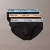 Pack de 3 slips ajustados de microfibra elástica