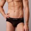 Pack de 3 slips ajustados Icon Cotton Stretch metalizados