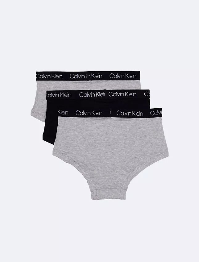Pack de 3 slips de algodón Cotton Stretch con logotipo para niños Pack de 3 slips de algodón Cotton Stretch con logotipo para niños