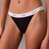Pack de 3 Thongs de Cotton Stretch acanalados Pack de 3 Thongs de Cotton Stretch acanalados