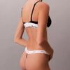 Pack de 3 Thongs de Cotton Stretch acanalados Pack de 3 Thongs de Cotton Stretch acanalados