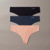 Pack de 3 Thongs Invisibles Pack de 3 Thongs Invisibles