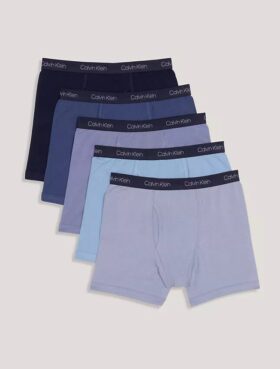 Pack de 5 Boxer Briefs lisos para niños