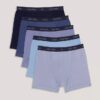 Pack de 5 Boxer Briefs lisos para niños Pack de 5 Boxer Briefs lisos para niños