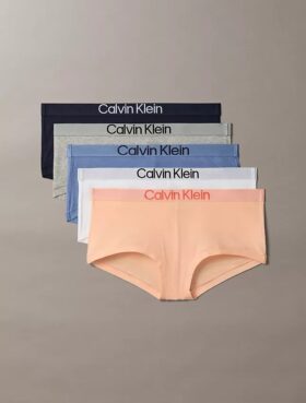 Pack de 5 braguitas tipo boyshort de Cotton Stretch extra suave