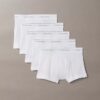 Pack de 5 bóxers cortos de algodón Pack de 5 bóxers cortos de algodón