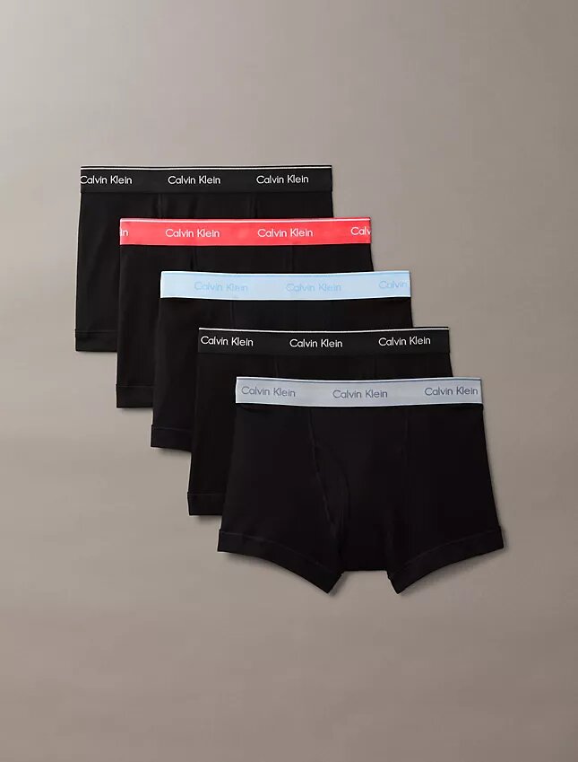 Pack de 5 bóxers cortos de algodón Pack de 5 bóxers cortos de algodón