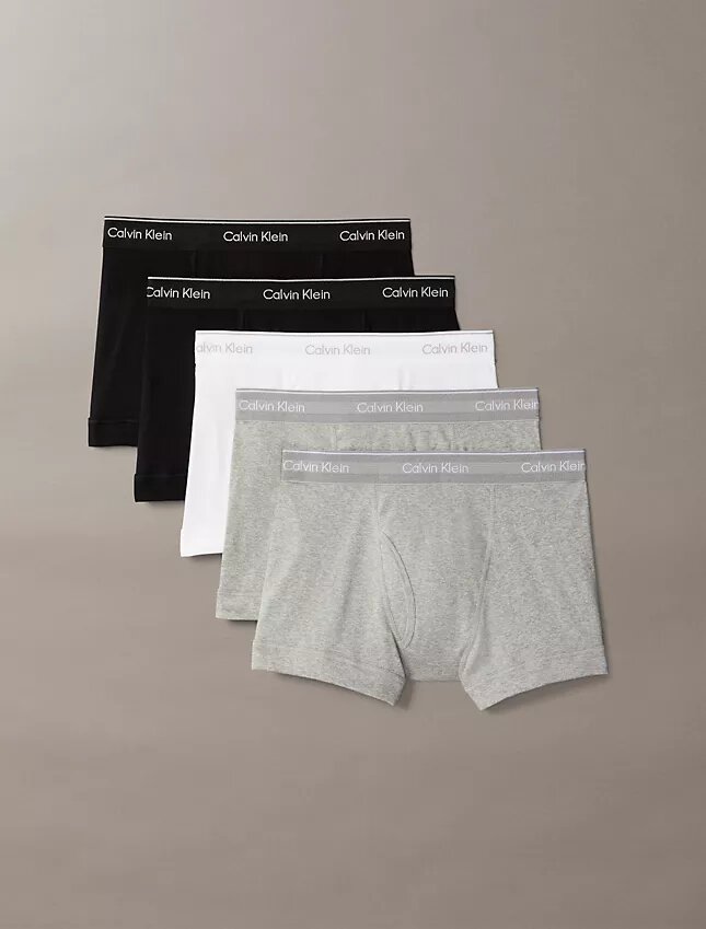 Pack de 5 bóxers cortos de algodón Pack de 5 bóxers cortos de algodón