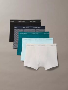 Pack de 5 bóxers cortos de algodón