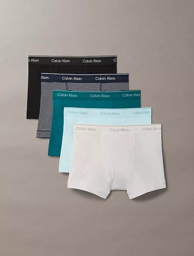 Pack de 5 bóxers cortos de algodón Pack de 5 bóxers cortos de algodón