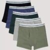 Pack de 5 calzoncillos Bóxer Brief de algodón Cotton Stretch para niños Pack de 5 calzoncillos Bóxer Brief de algodón Cotton Stretch para niños
