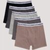 Pack de 5 calzoncillos Bóxer Brief de algodón Cotton Stretch para niños Pack de 5 calzoncillos Bóxer Brief de algodón Cotton Stretch para niños