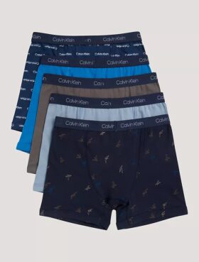 Pack de 5 calzoncillos Bóxer Brief de algodón Cotton Stretch para niños