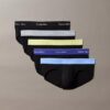 Pack de 5 slips ajustados Icon Cotton Stretch