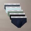 Pack de 5 slips ajustados Icon Cotton Stretch