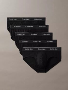 Pack de 5 slips ajustados Icon Cotton Stretch