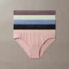 Pack de 5 slips de bikini mixtos sin costuras Bonded Flex