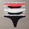 Pack de 5 Thongs con logotipo Icon