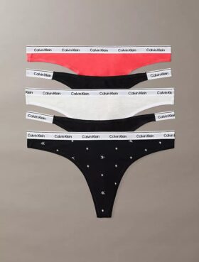 Pack de 5 Thongs con logotipo Icon