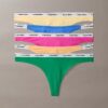 Pack de 5 Thongs con logotipo Icon