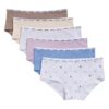 Pack de 6 braguitas Hipster de Cotton Stretch para niñas Pack de 6 braguitas Hipster de Cotton Stretch para niñas