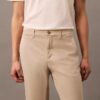 Pantalón chino de algodón elástico