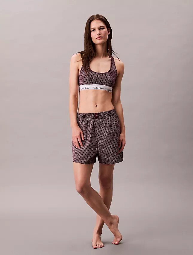 Pantalón corto de algodón para San Valentín Pantalón corto de algodón para San Valentín