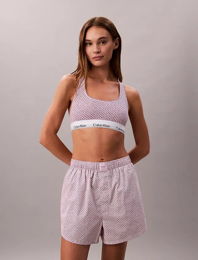 Pantalón corto de algodón para San Valentín Pantalón corto de algodón para San Valentín