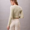Pantalón corto de satén de algodón Pantalón corto de satén de algodón