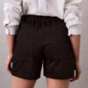 Pantalón corto de satén de algodón Pantalón corto de satén de algodón