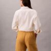 Pantalón corto sin cremallera de doble gasa Pantalón corto sin cremallera de doble gasa