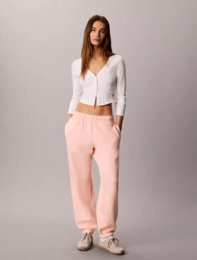 Pantalón de chándal de felpa con Monogram