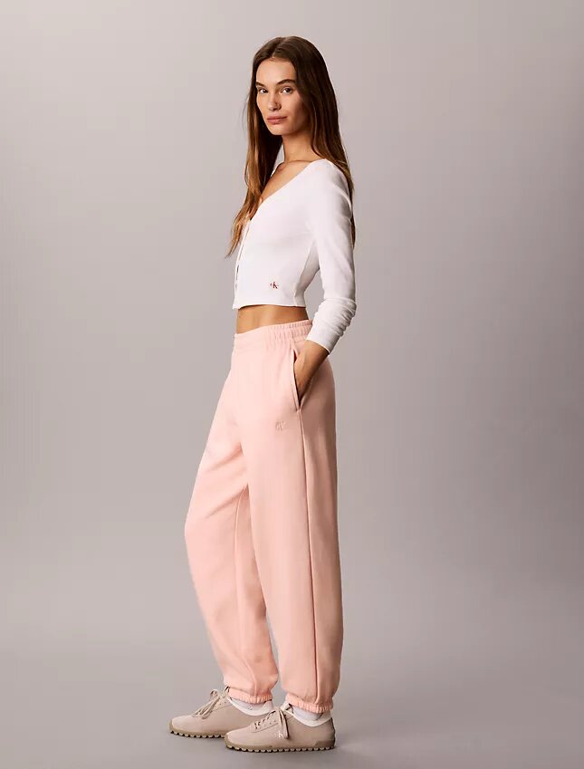 Pantalón de chándal de felpa con Monogram Pantalón de chándal de felpa con Monogram