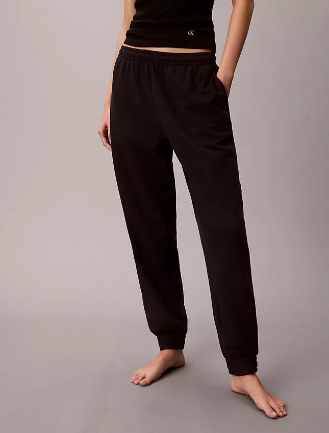 Pantalón de chándal para dormir de mezcla de rizo de algodón Pantalón de chándal para dormir de mezcla de rizo de algodón